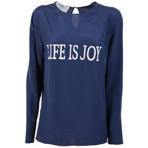 ALBERTA FERRETI Alberta Ferretti Women's Long Sleeve T-Shirt with Women BLUE
